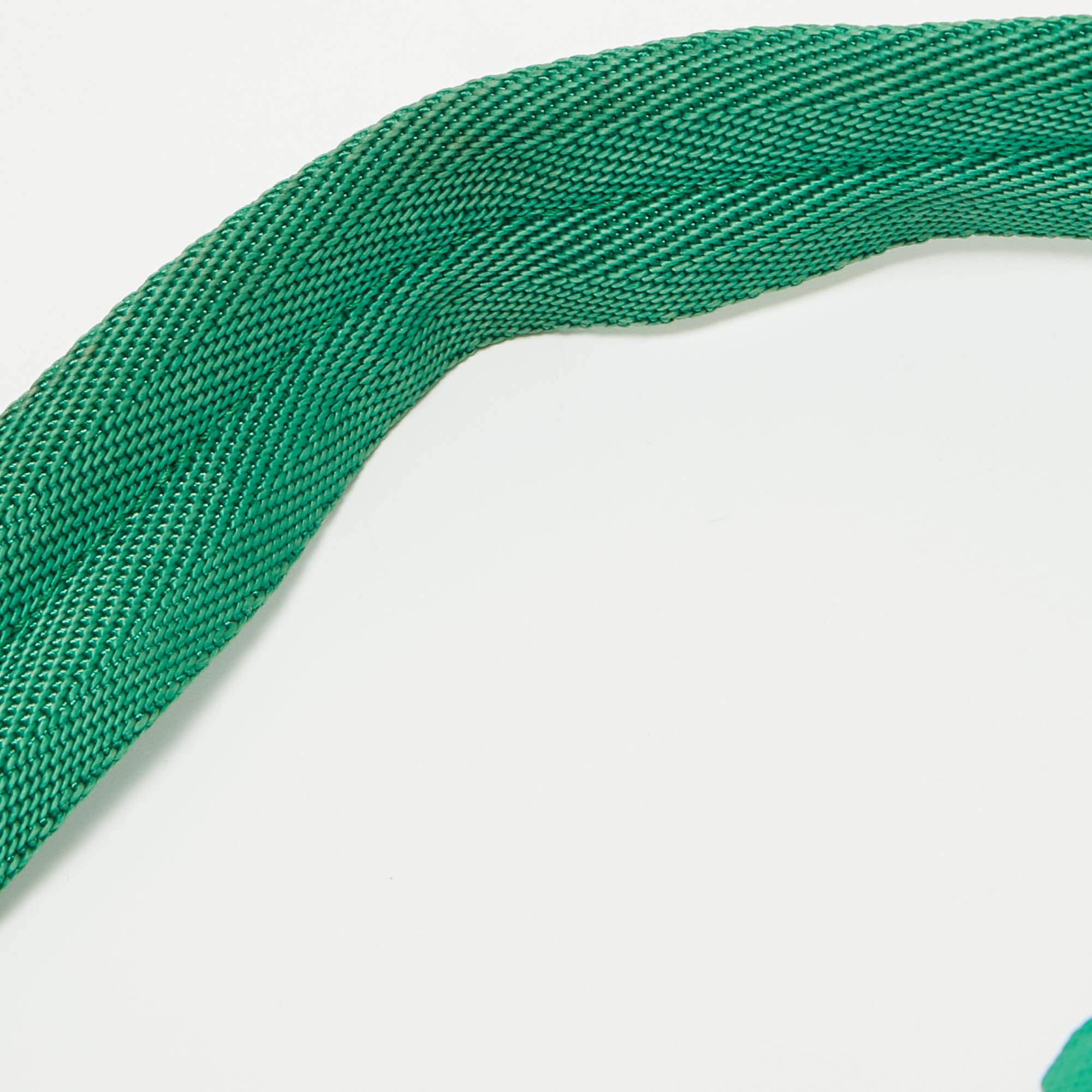 Prada Green Nylon Mini Re-Edition 2000 Shoulder Bag For Sale 7