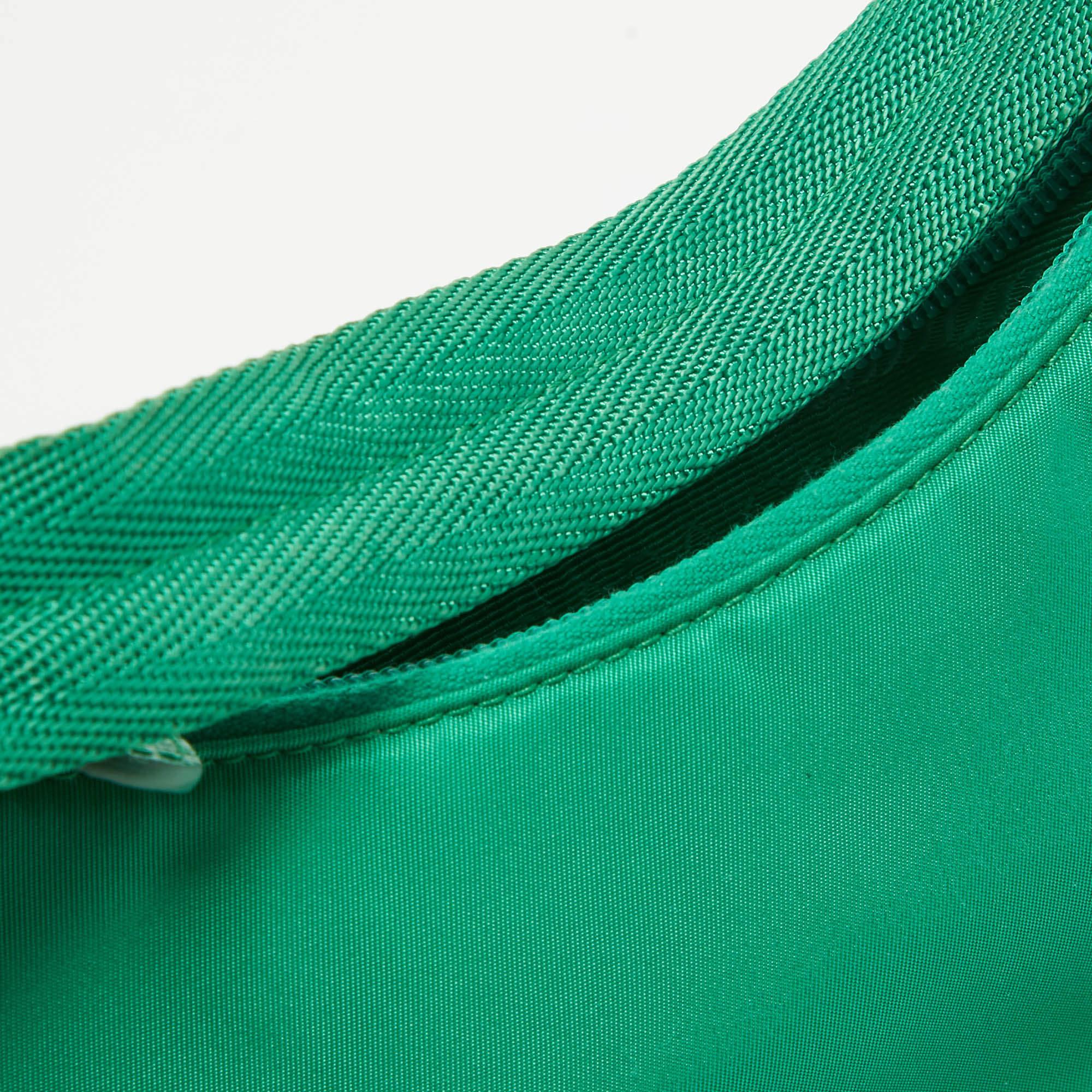 Prada Green Nylon Mini Re-Edition 2000 Shoulder Bag 3