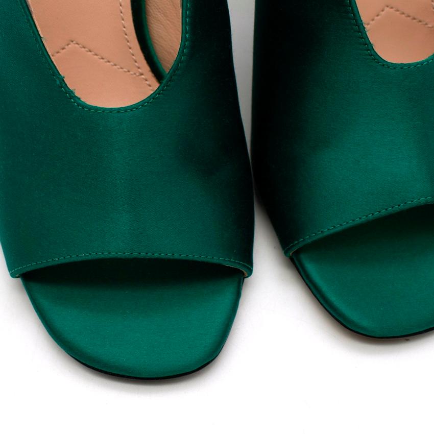 prada green mules