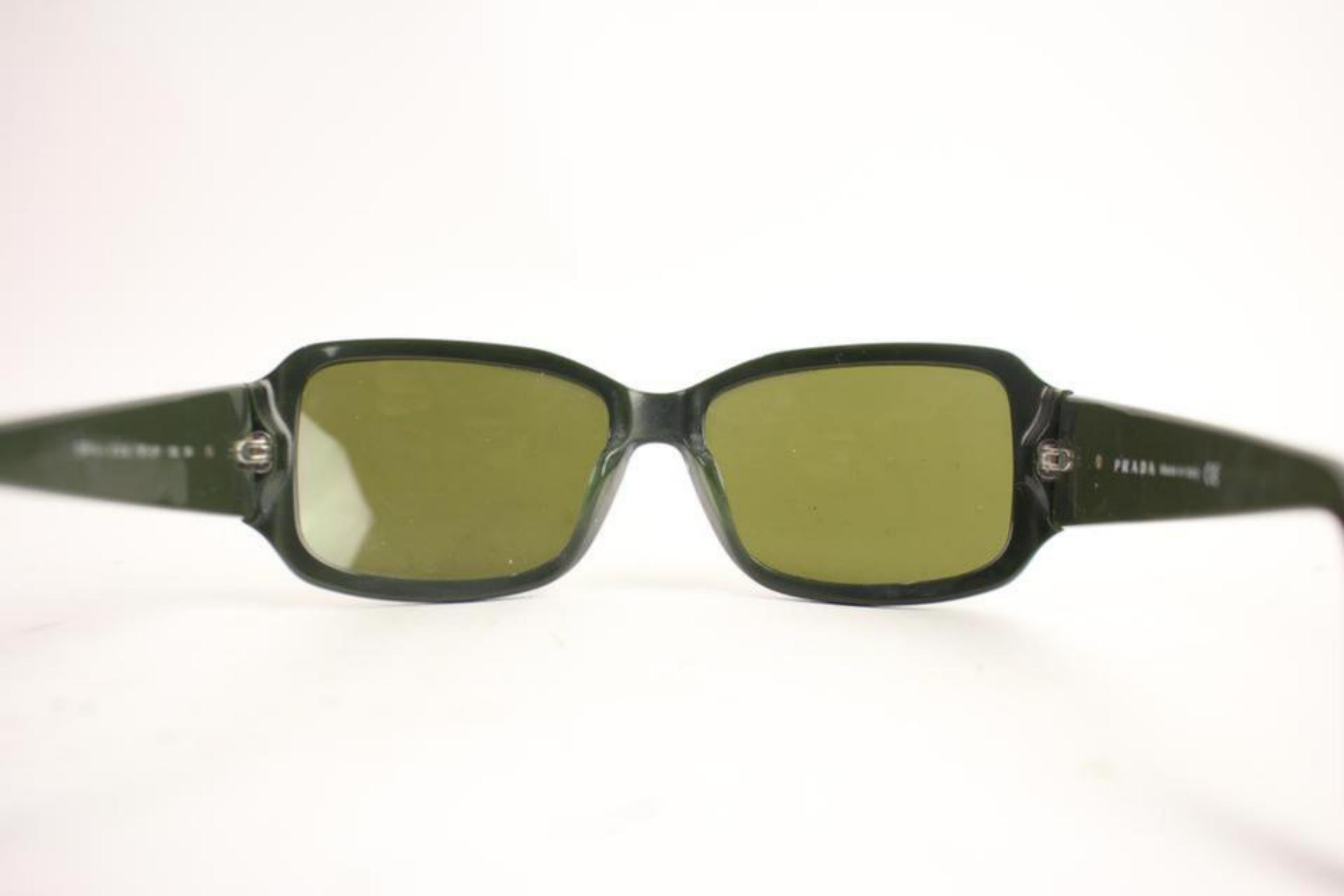 Prada Green Spr14h 7bt-2p1 58pac920 Sunglasses For Sale 5
