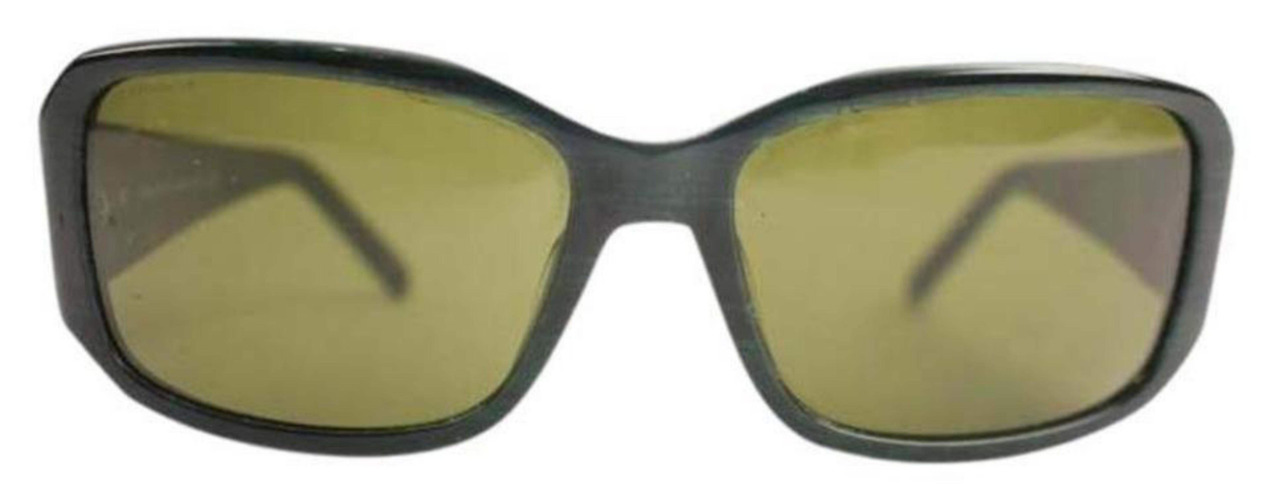Prada Green Spr14h 7bt-2p1 58pac920 Sunglasses For Sale 6