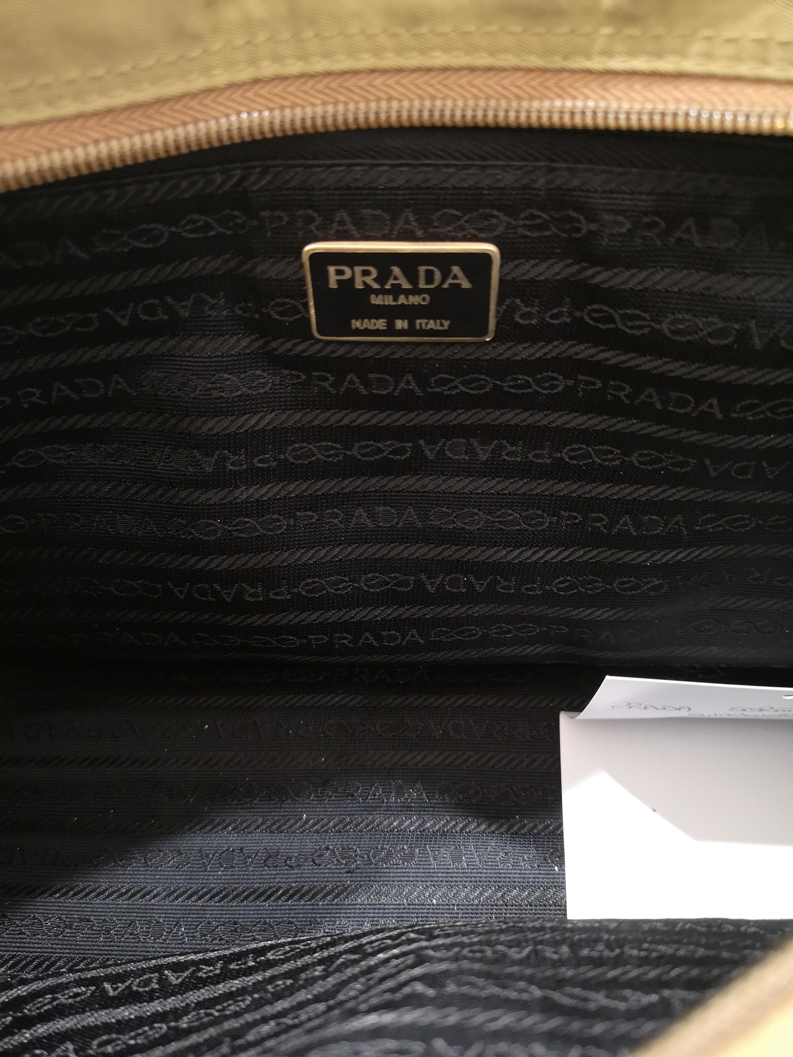 Prada green swarovski logo shoulderbag For Sale at 1stDibs | prada x ...