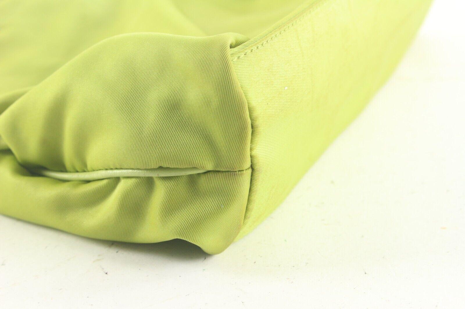 Prada Green Tessuto Nylon Shopper Tote Shoulder Bag 4PR831K 2