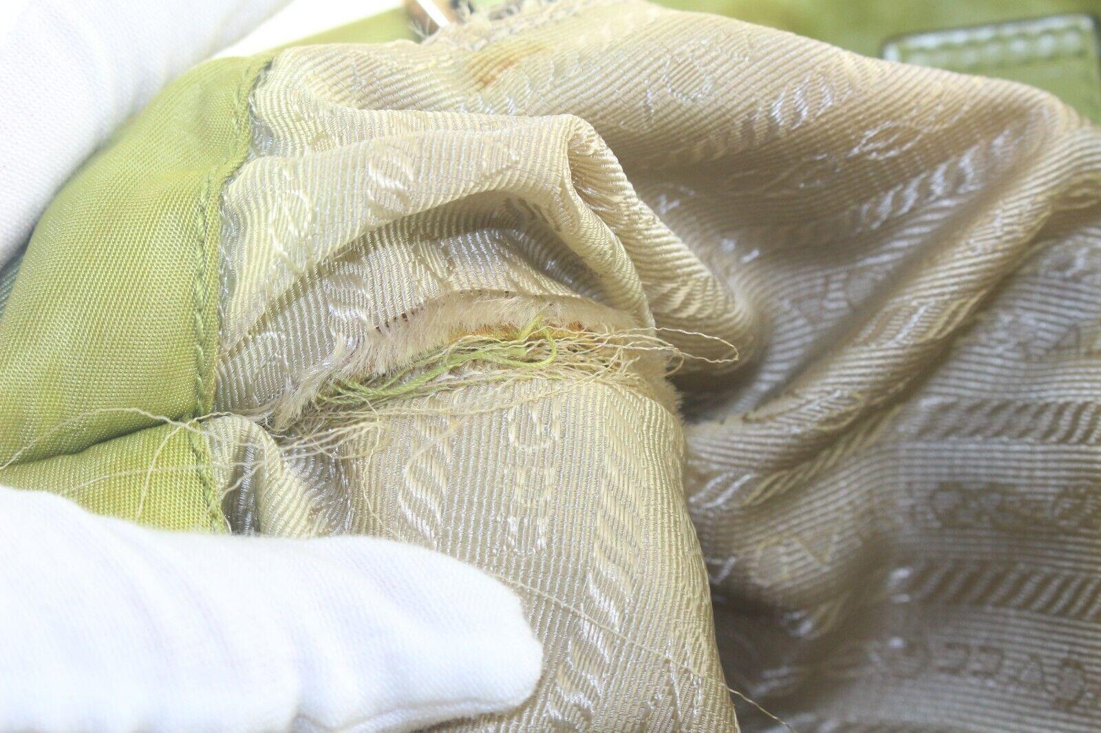 Prada Green Tessuto Nylon Shopper Tote Shoulder Bag 4PR831K 3