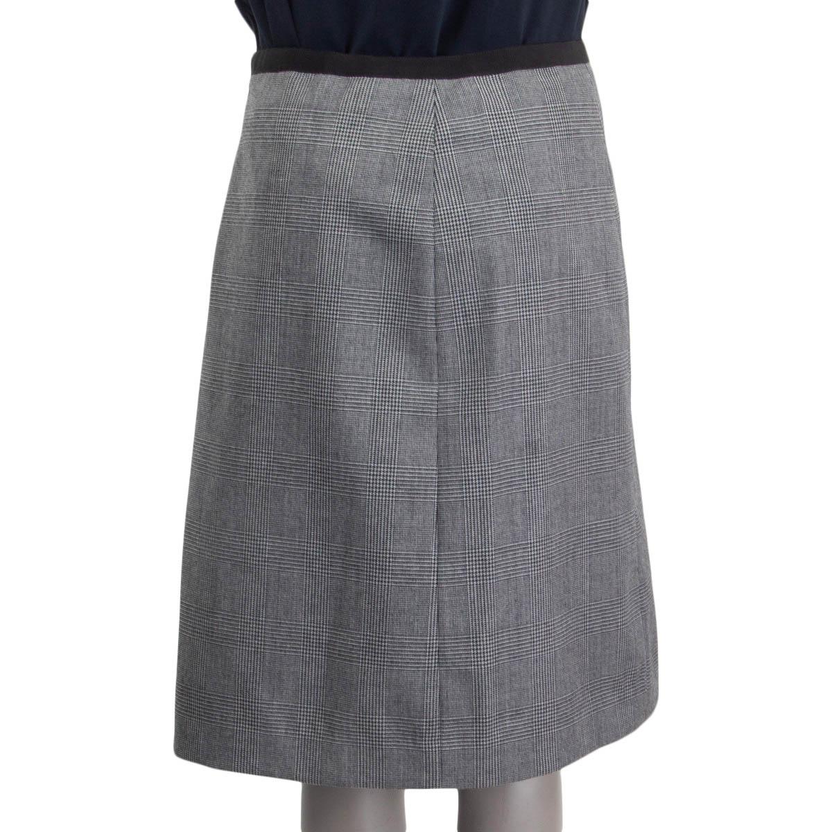 grey houndstooth skirt