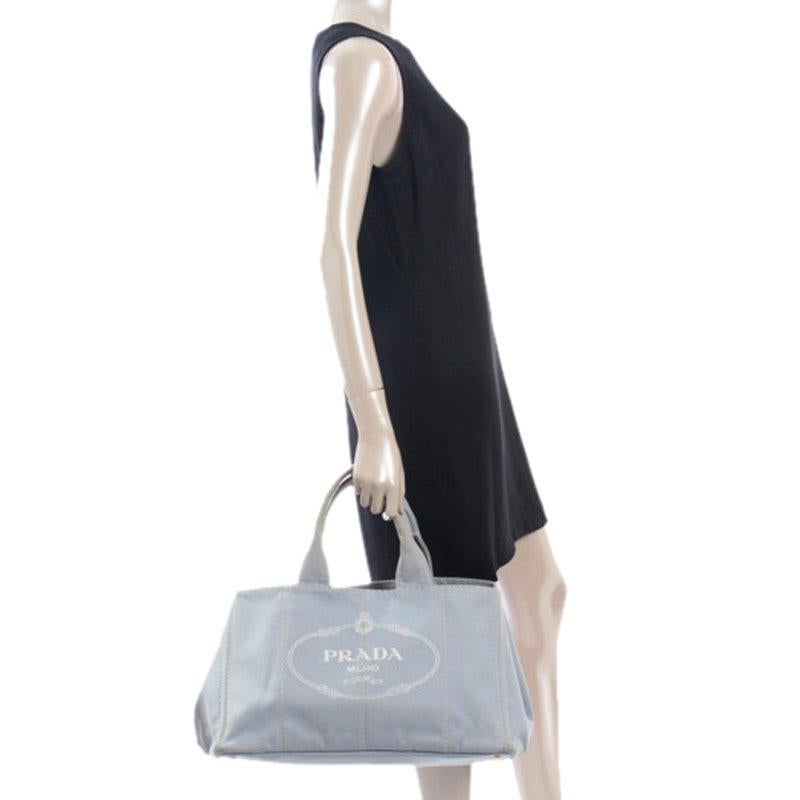 prada tote bag canvas
