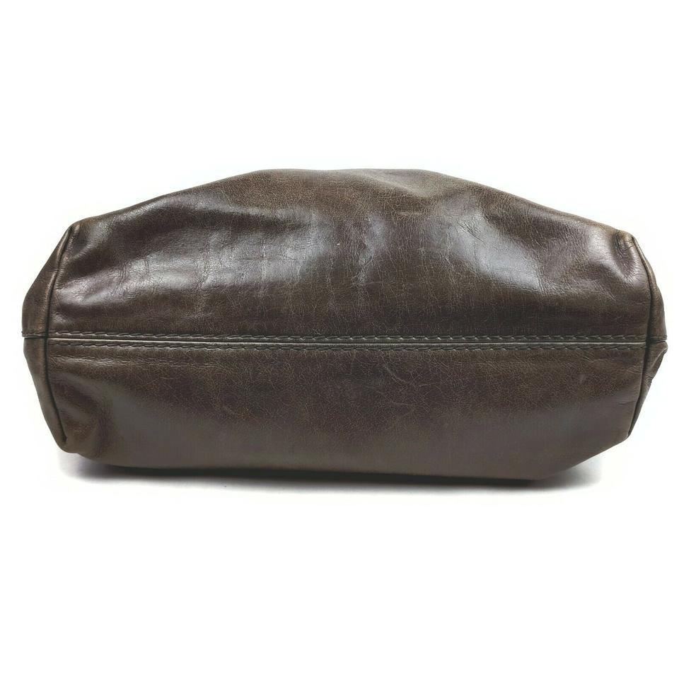 Prada Grey Leather 2way Tote Bag 862332 1