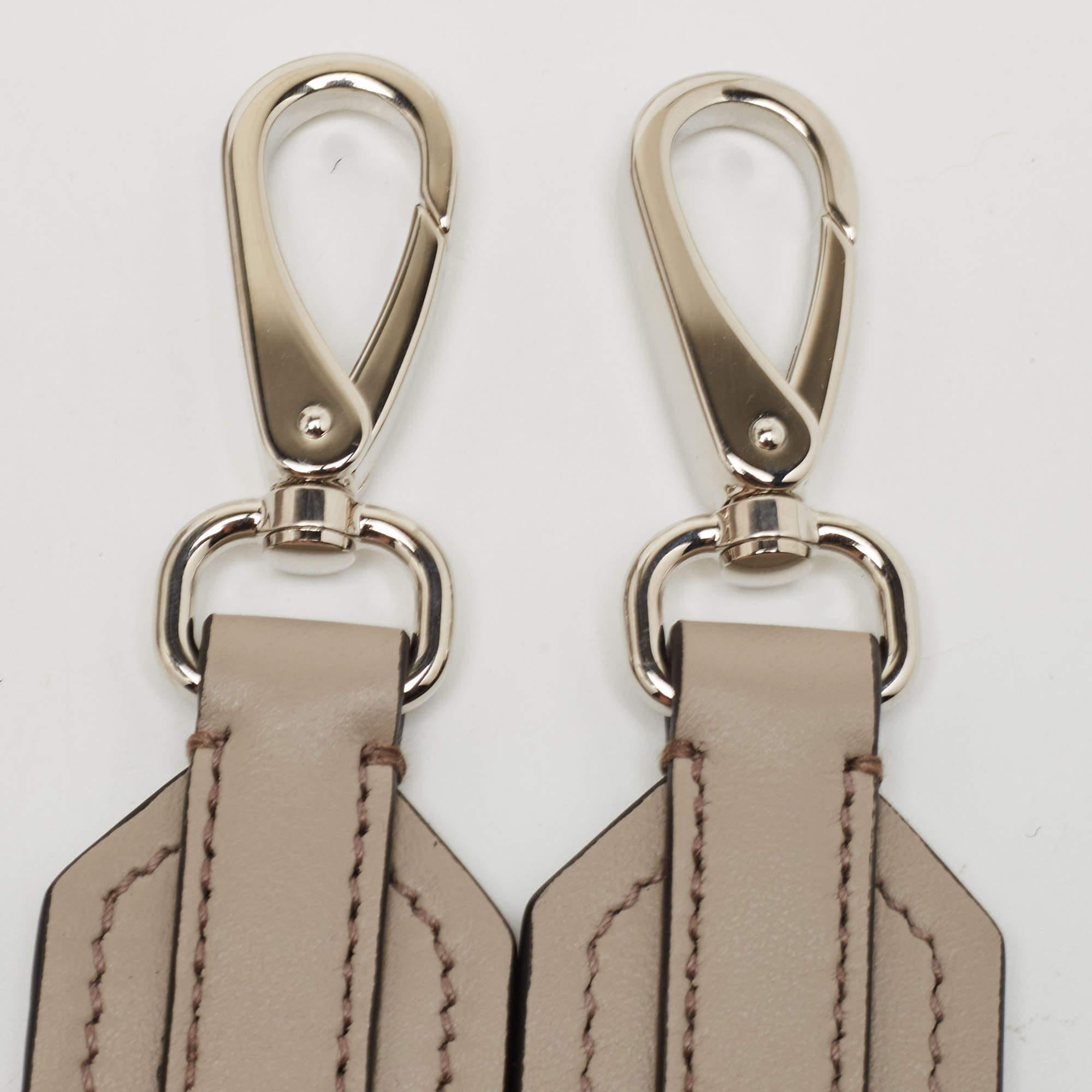 Women's Prada Grey Leather Concept Double Zip Tote