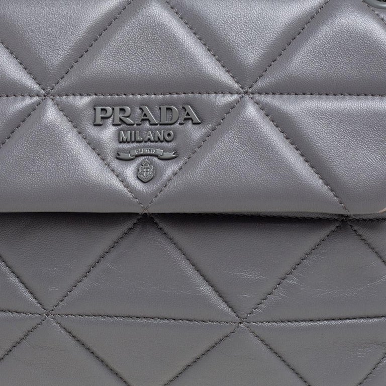 Large nappa Leather Prada Spectrum Bag