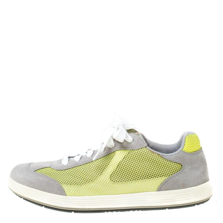 green prada trainers