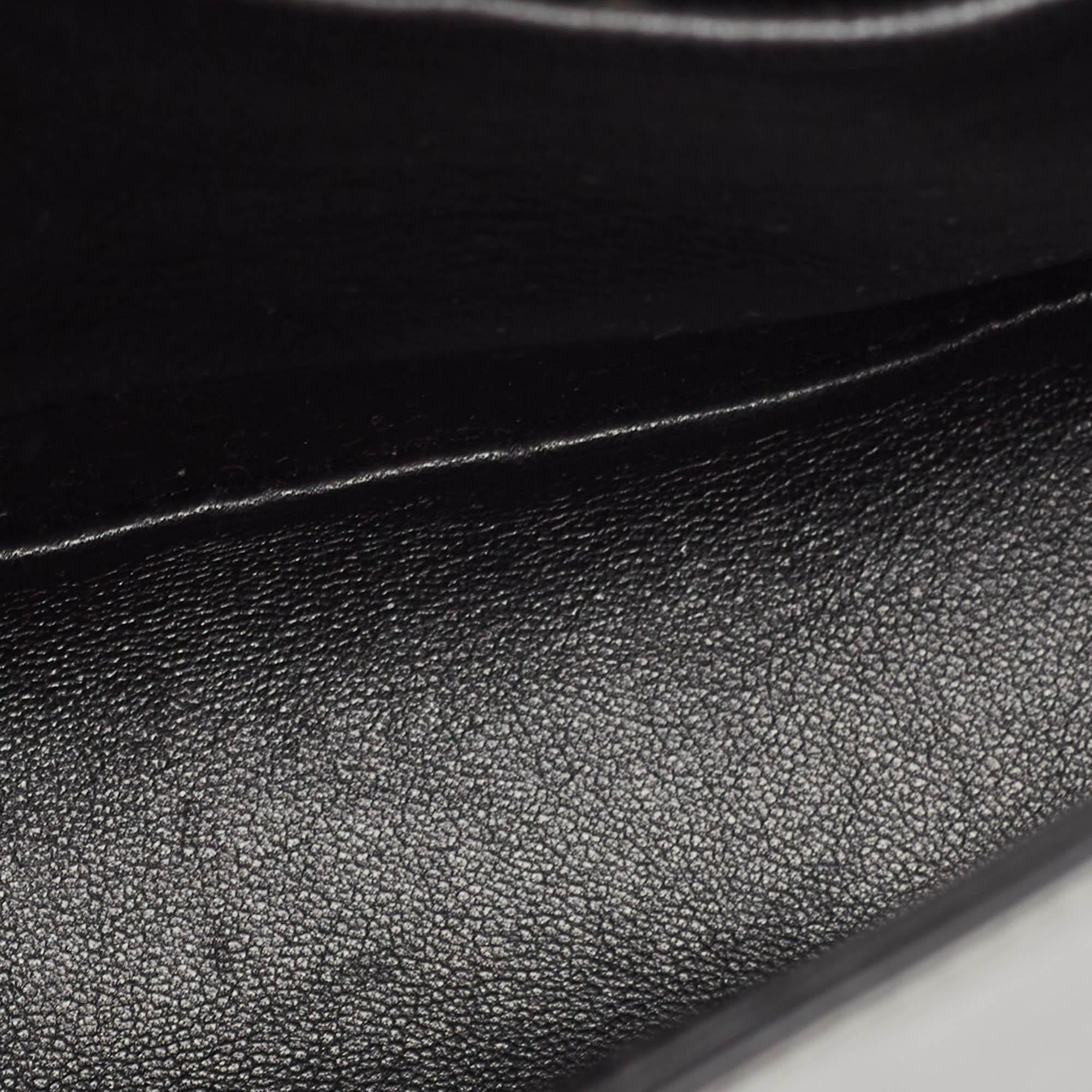 Prada Grey Saffiano Cuir and City Leather Identity Shoulder Bag 7