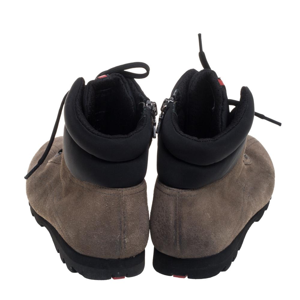 prada suede hiking boots