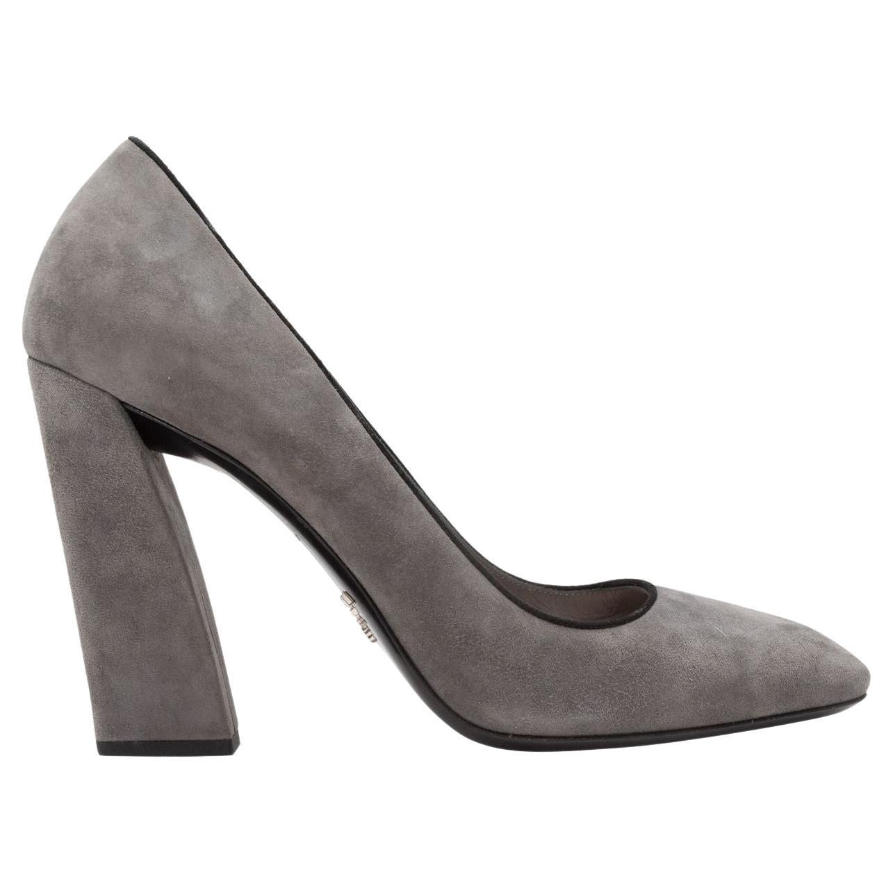 PRADA 26S POINTED-TOE STRAPPY HIGH-HEEL SANDALS 60MM IN DARK BROWN CALFSKIN