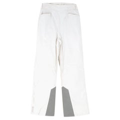 Prada Grey & White Technical Ski Trousers	 38 UK8