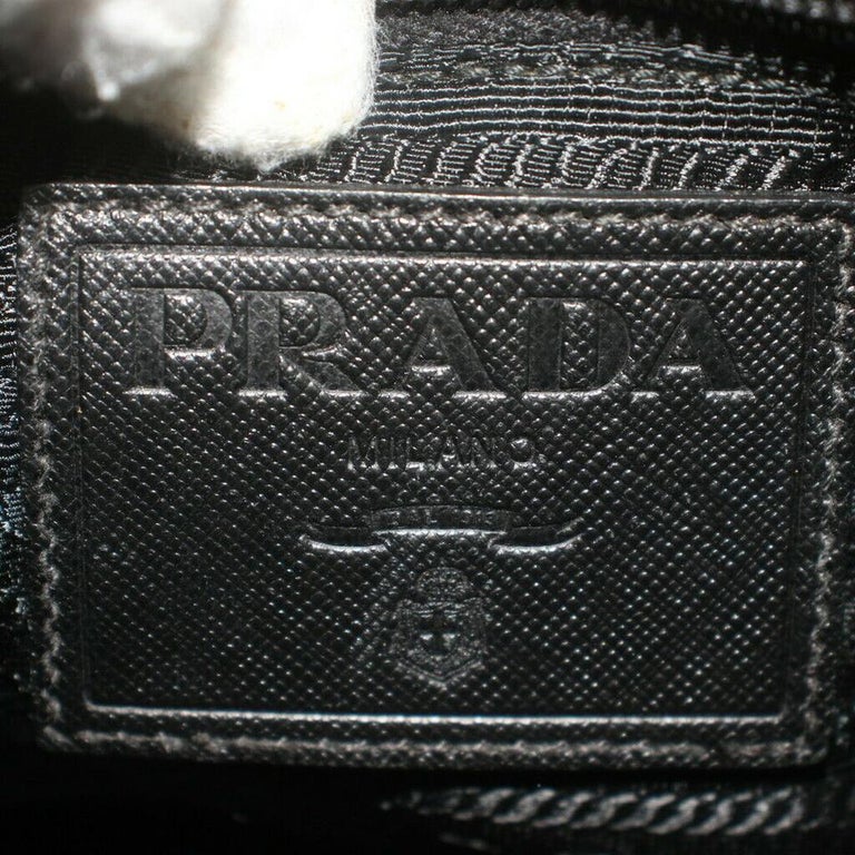 Prada Grey x Green Nylon Tessuto Camouflage Messenger Bag 863461 For