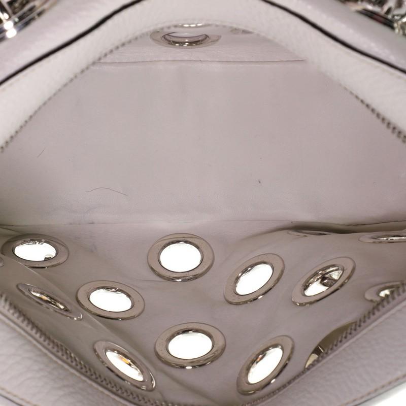 Prada Grommet Chain Shoulder Bag Vitello Daino Medium 1