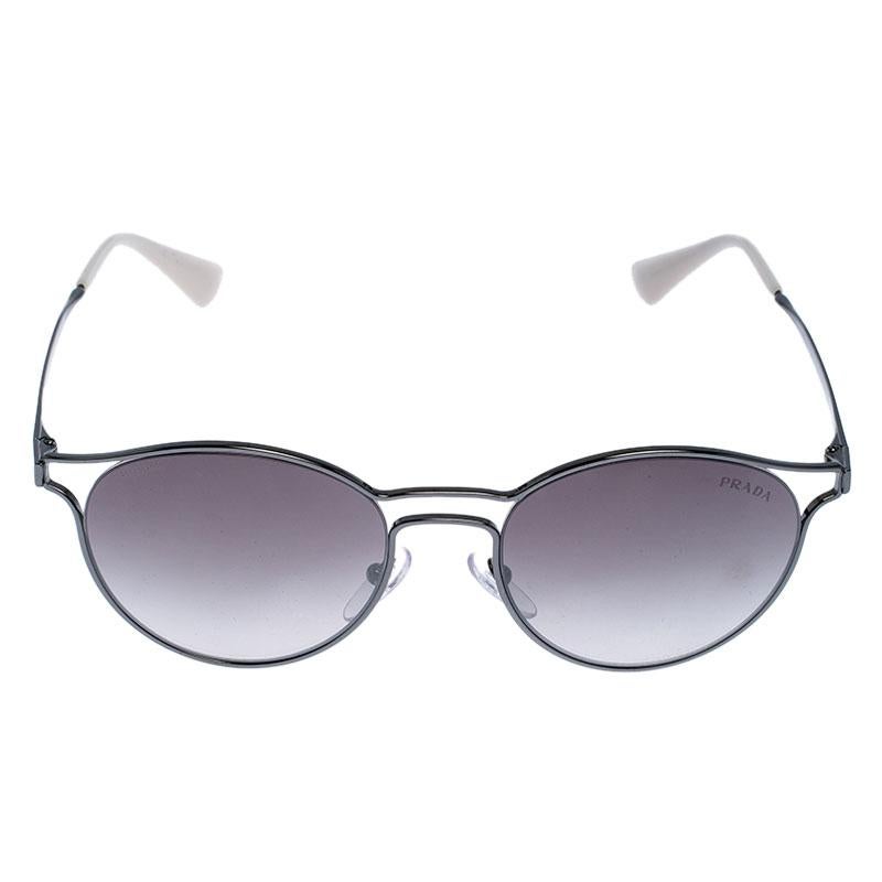 Luxury accessories are always a prize to own as they are so designed to last and also to make you look fashionable. This creation from Prada is a fitting example. The stylish frame comes fitted with mirror lenses offering ample protection and the