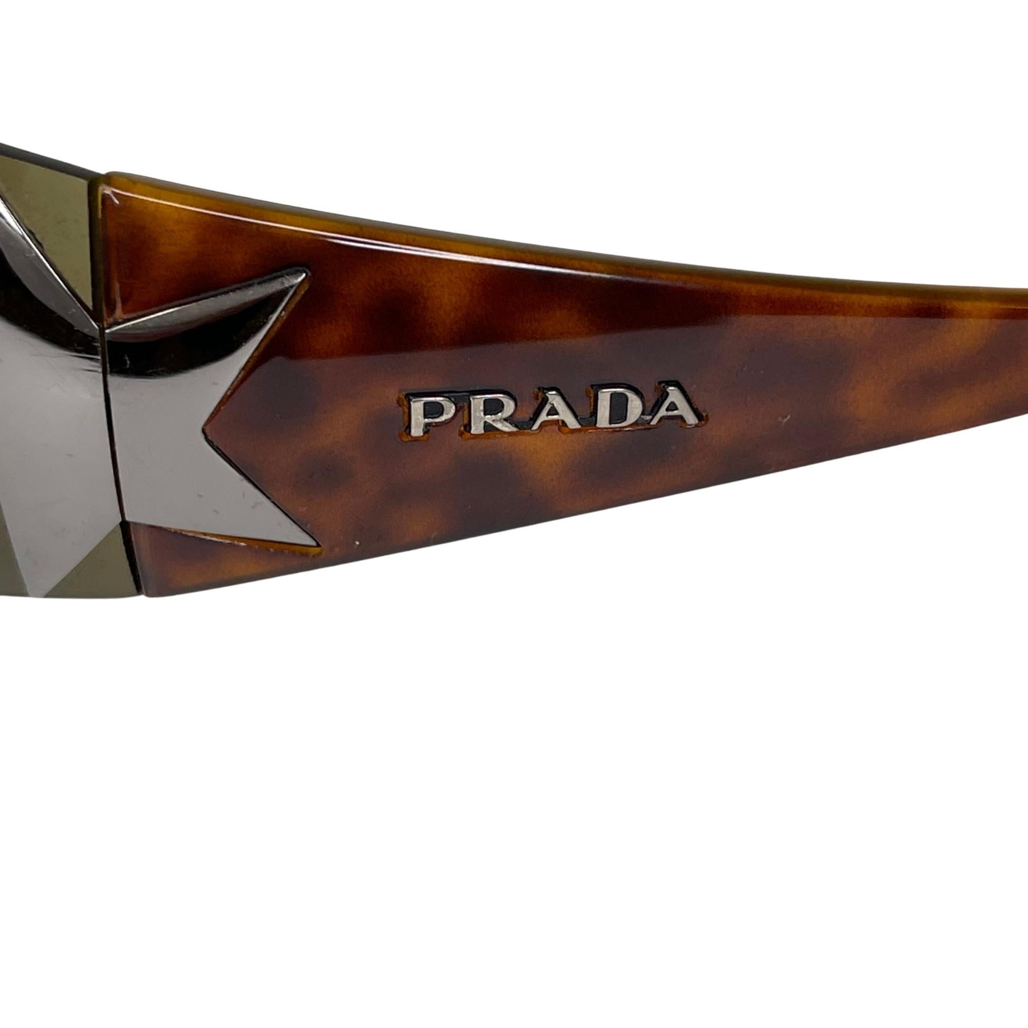 prada star shield sunglasses