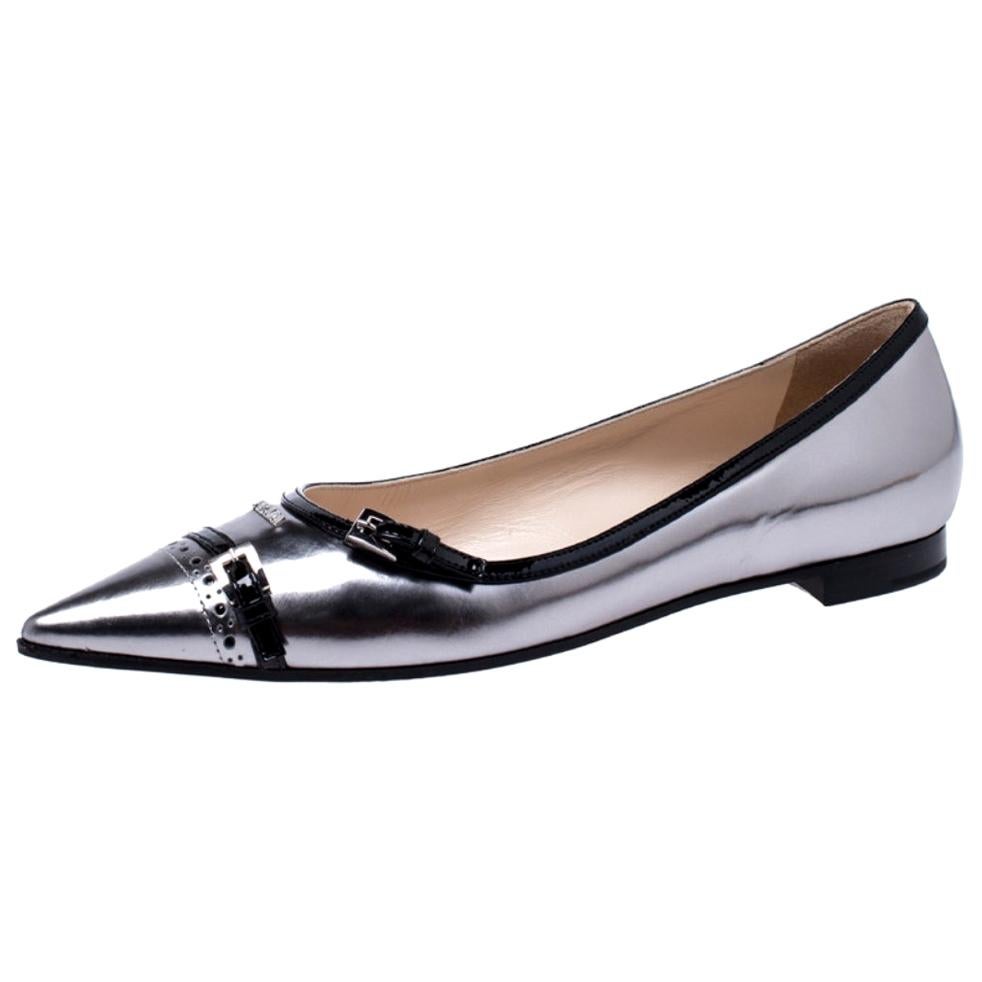 prada pointy toe flat