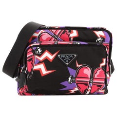 Prada Harness Body Bag Printed Tessuto