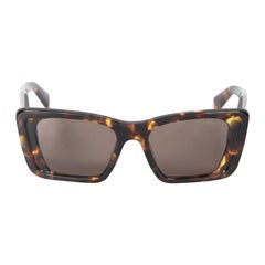 Prada Havana Honey Butterfly Tortoiseshell Sunglasses