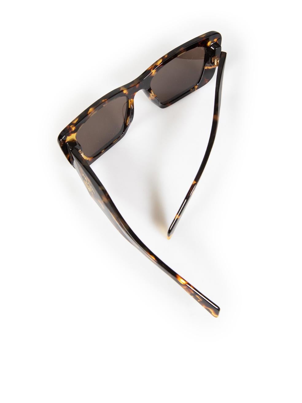 Prada Havana Honey Tortoiseshell Butterfly Sunglasses 2