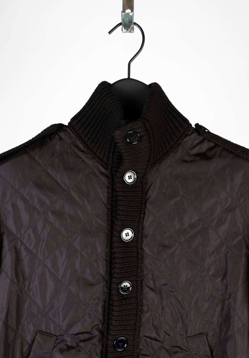 Check my other listings. Have many more designer clothes for sale. Open to any offers.
Item for sale is 100% genuine Prada Cardigan Men Jacket, S572
Color: Black
(An actual color may a bit vary due to individual computer screen