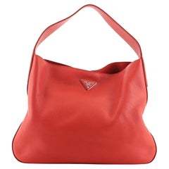 Prada Hobo Vitello Daino Large
