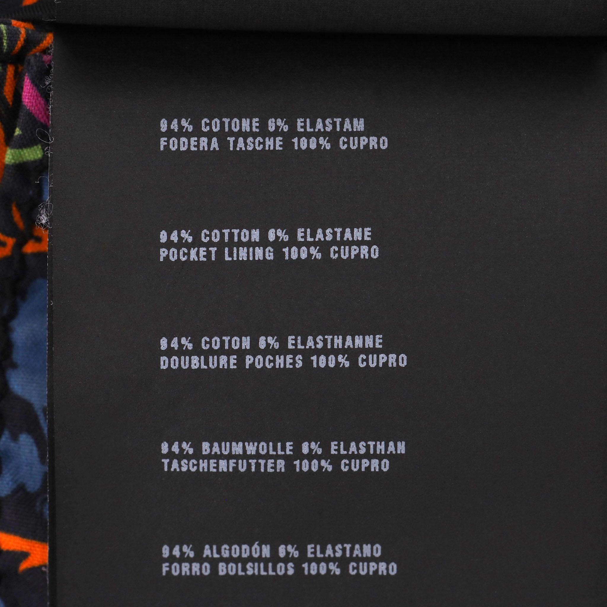 Prada × Brown, London Pantalon droit en coton imprimé réédité en vente 5