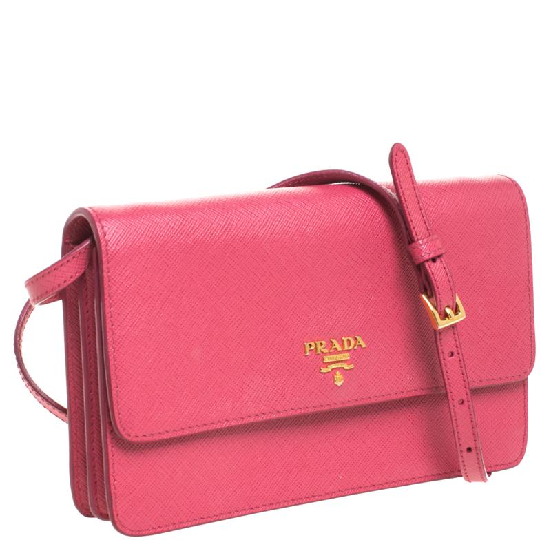 hot pink prada bag