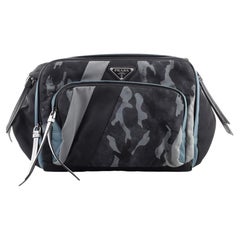 Prada Impunto Waist Bag Printed Tessuto