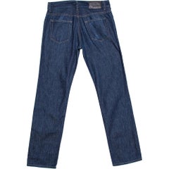 Prada Indigo Denim Straight Fit Jeans S