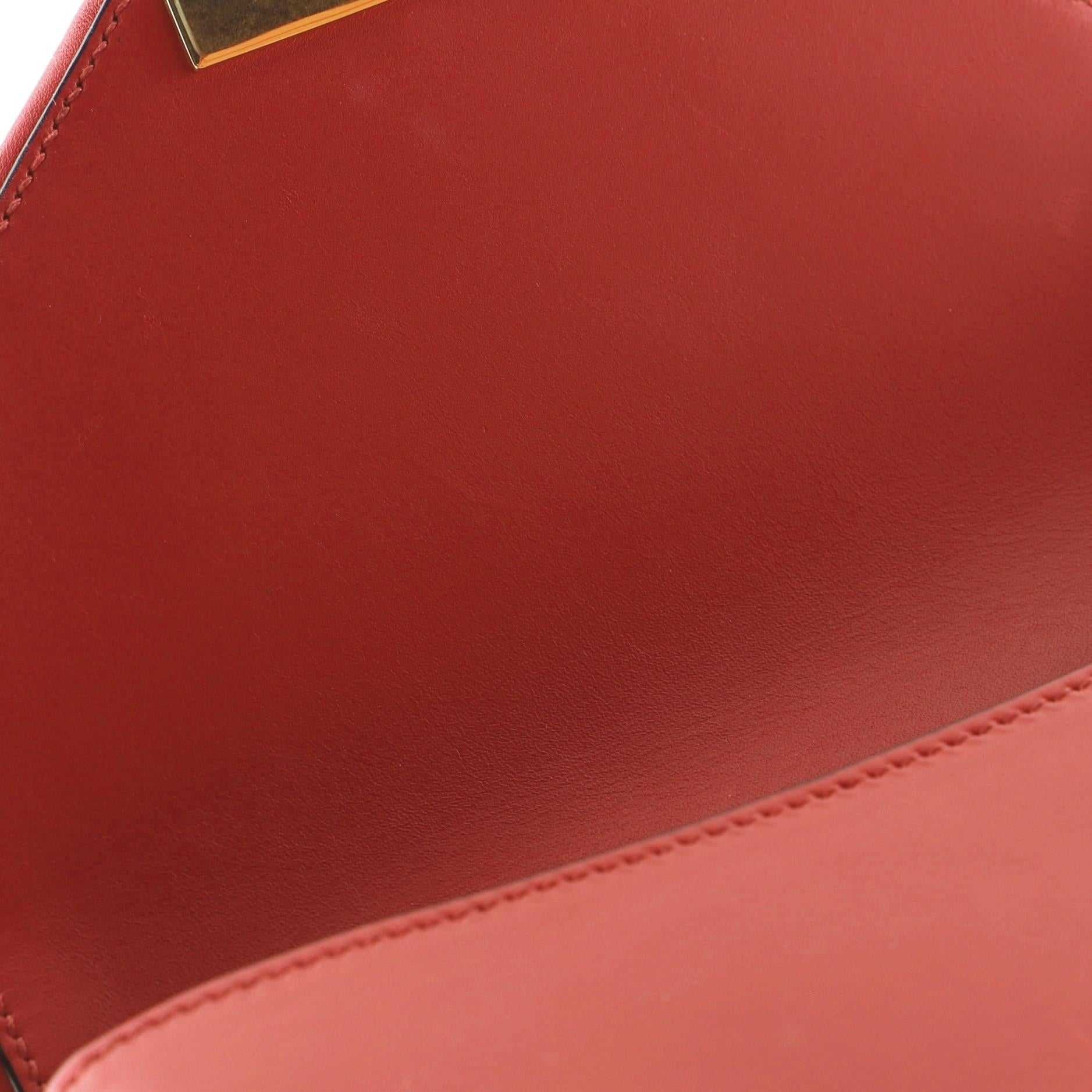 Prada - Sac à rabat Ingrid à poignée supérieure en veau, petit modèle 2