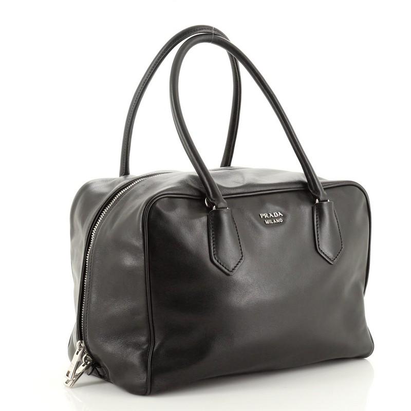 prada tasche gross schwarz