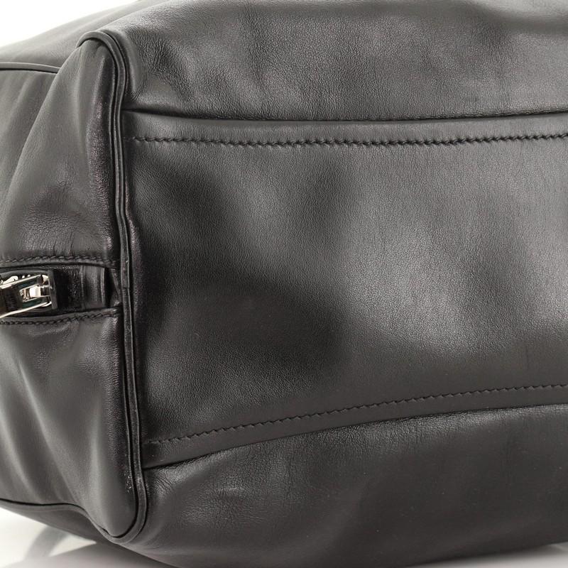 Prada Innen Bauletto Tasche weiches Kalbsleder groß 1