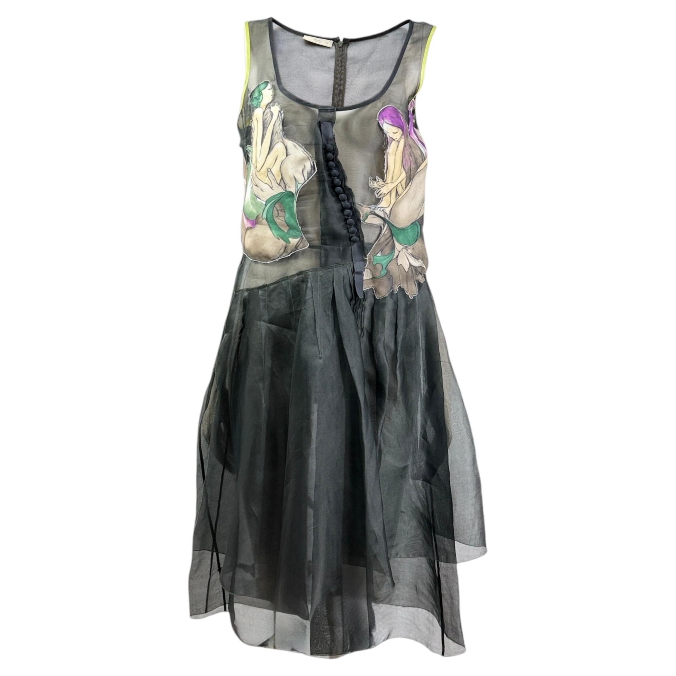 Prada James Jean Spring 2008 Fairies organza dress