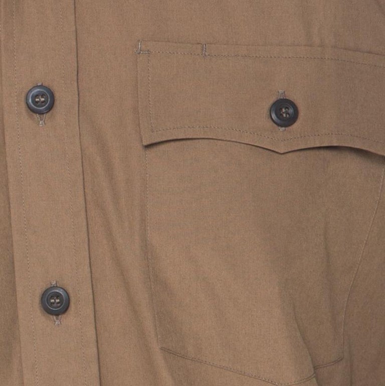 poplin safari shirt