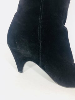 Prada Knee High Suede Boot