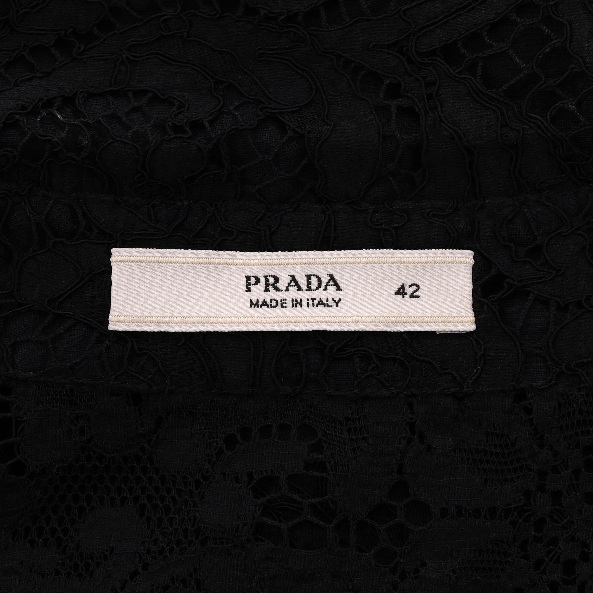 Camicia in pizzo di Prada in vendita 1