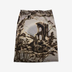 Prada "Landscape and Temple" Skirt F/W 2004