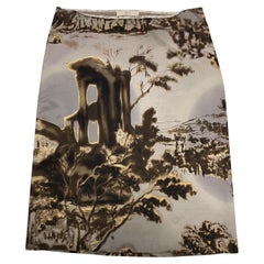 Prada "Landscape and Temple" Skirt F/W 2004