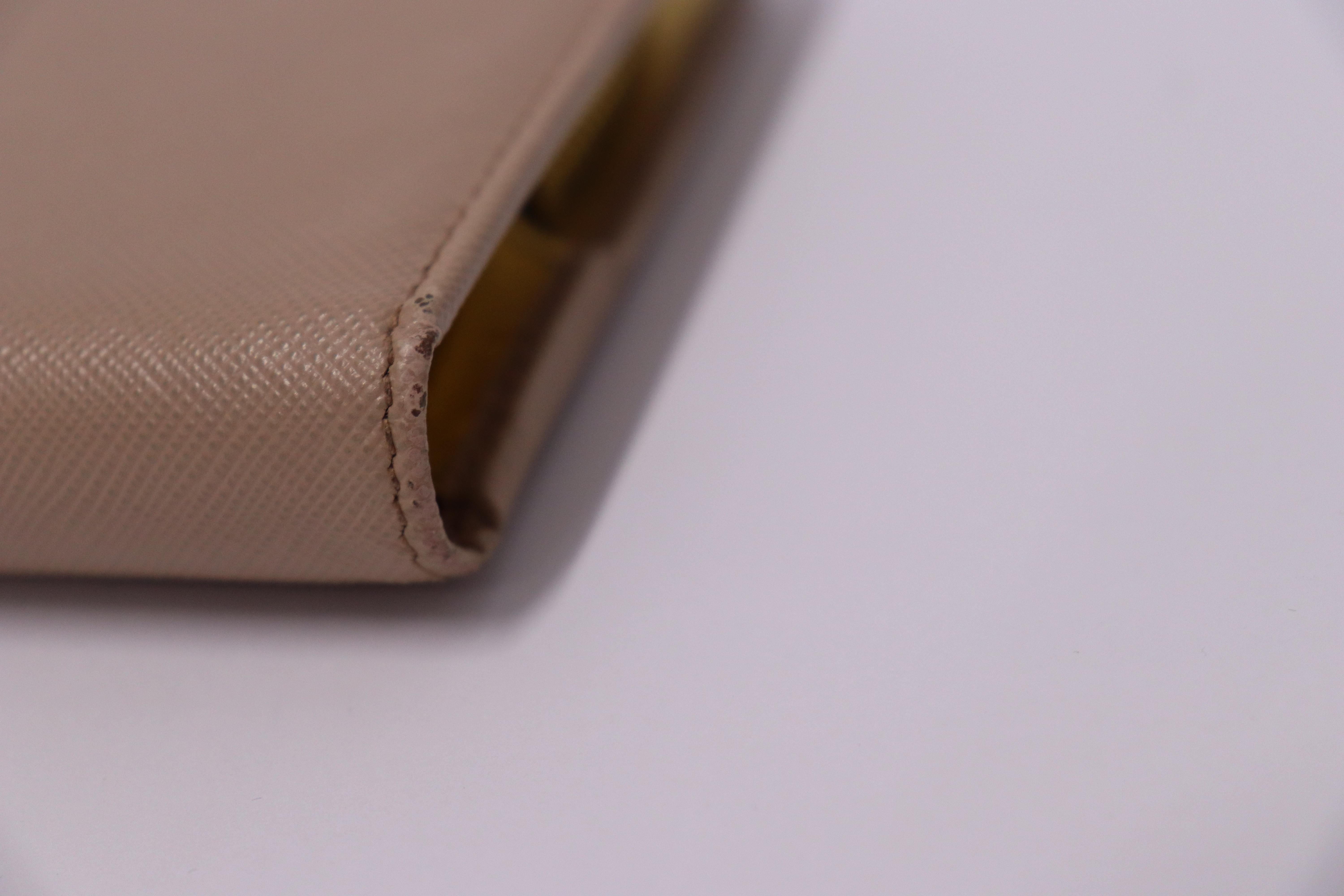 Prada Large Saffiano Leather Wallet/Clutch 1