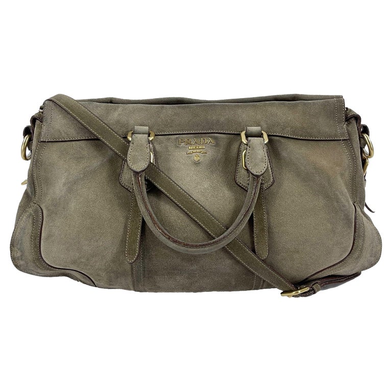 Medium 'Prada Bowling' top case Shoulder bags