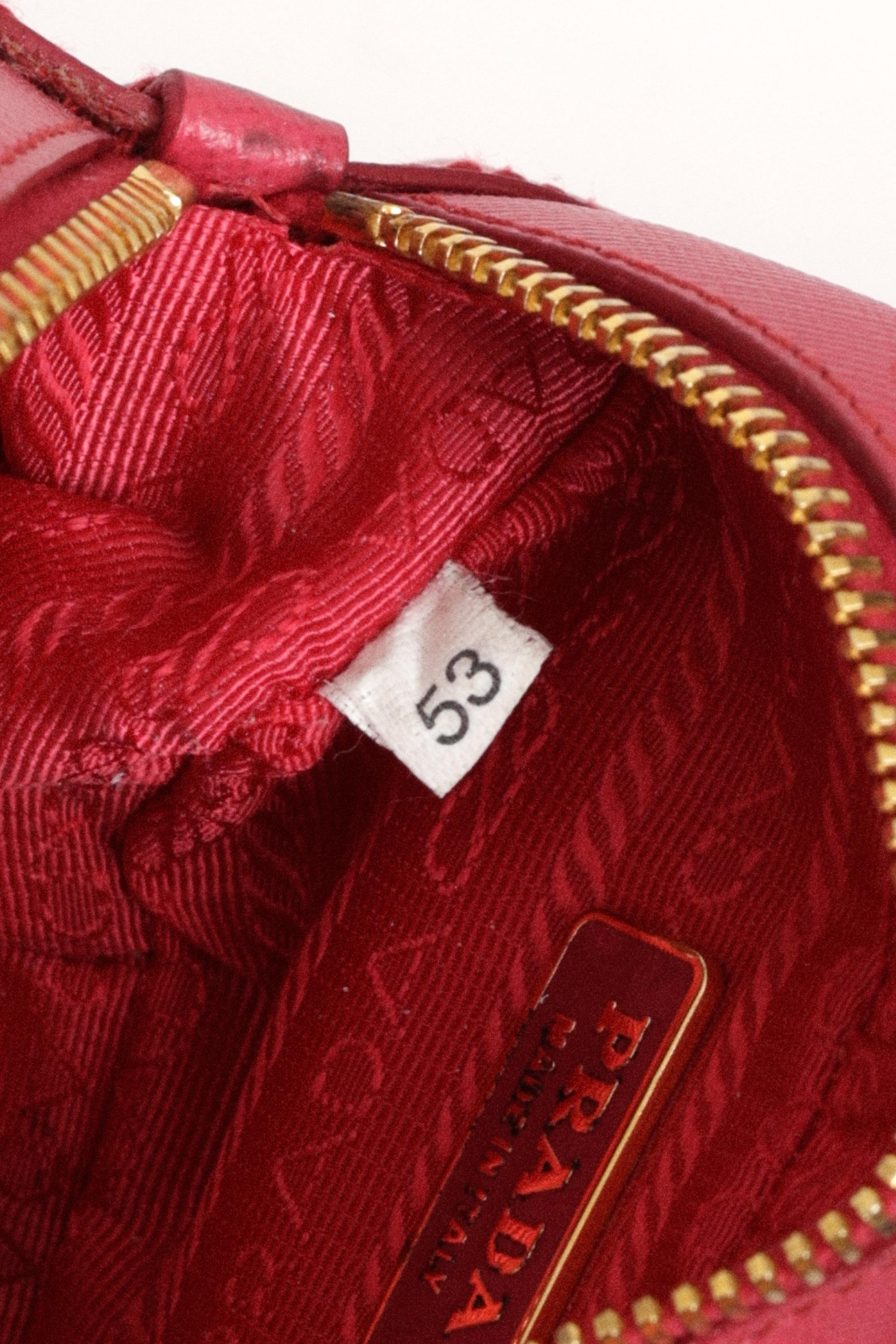 Prada Late 2010’s Mini Tamaris Bag For Sale 1