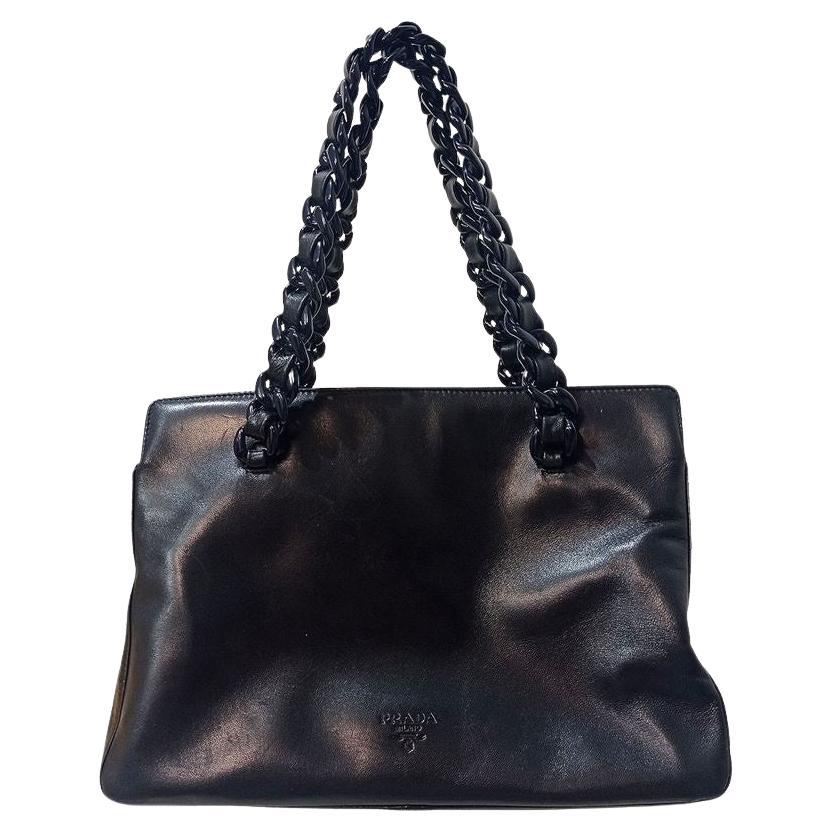 Prada Leather bag size Unica