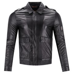 Prada Bomberjacke aus Leder