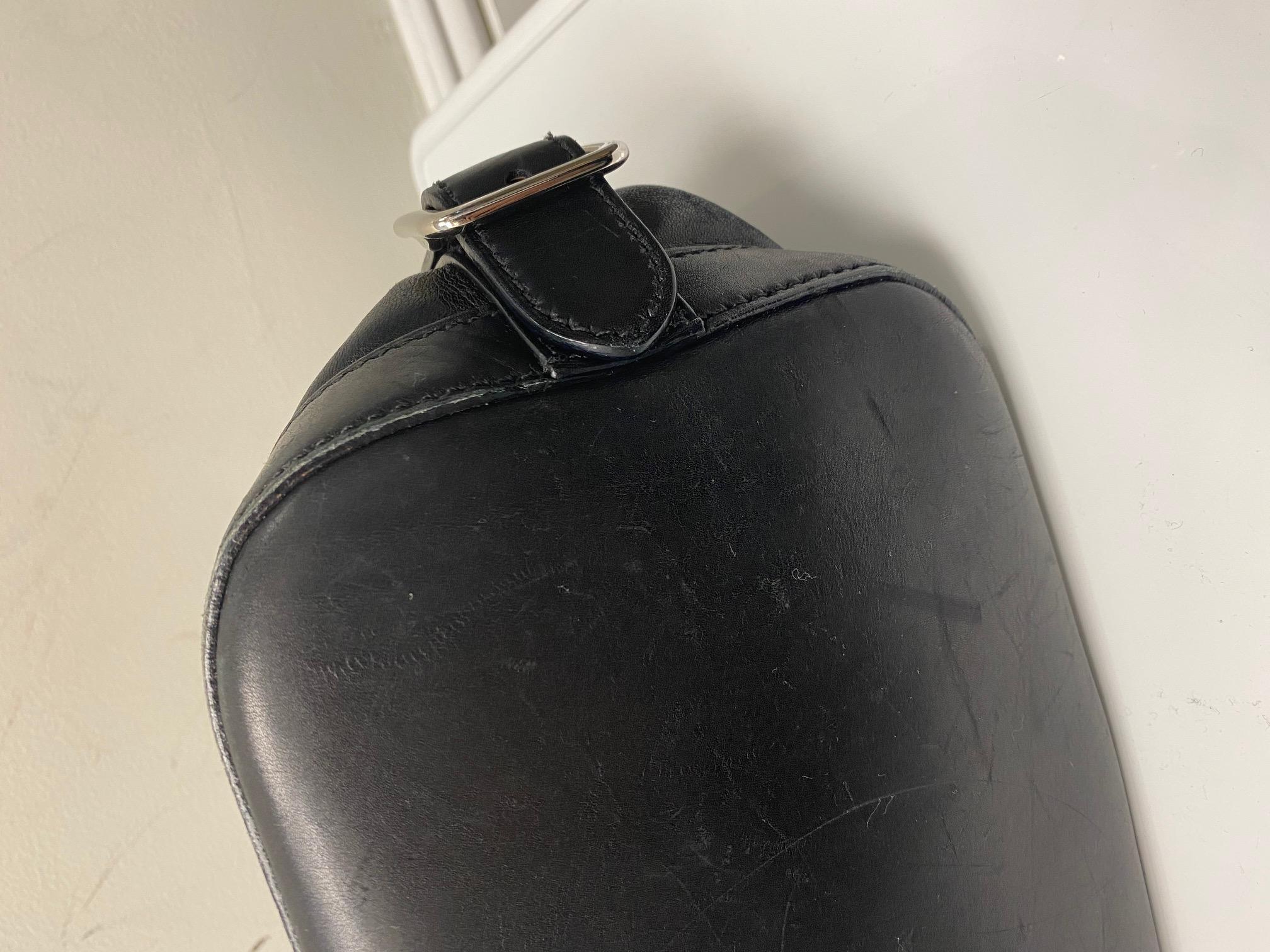 Prada Leather Bucket Bag For Sale 1