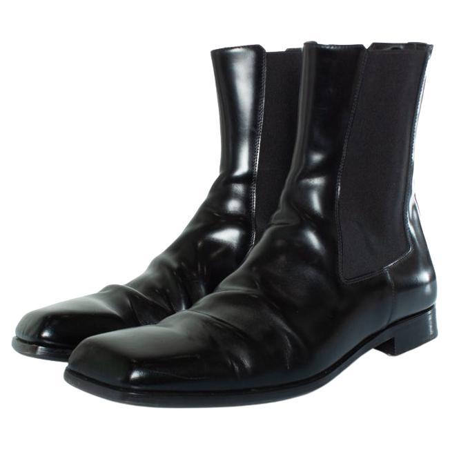 Prada, Botas Chelsea de piel en venta