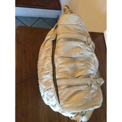 Prada Leather Crossbody Bag in White