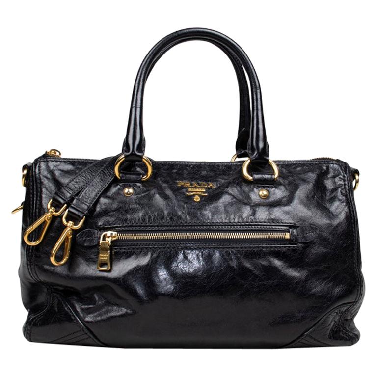Prada Leather Duffle Bag at 1stDibs